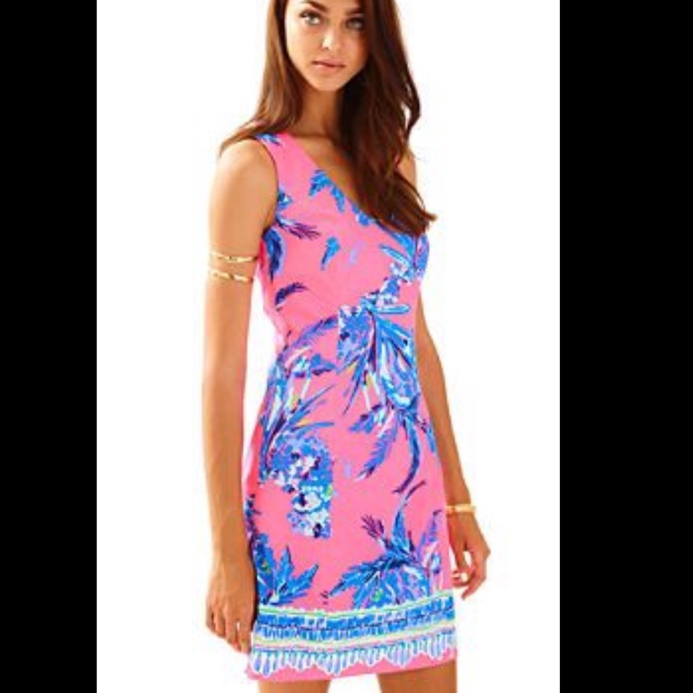 Lilly Pulitzer Tandie Shift Dress Size 0